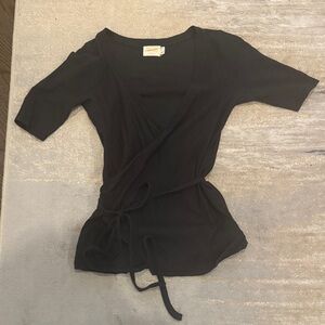 Nation LTD Black Wrap tshirt